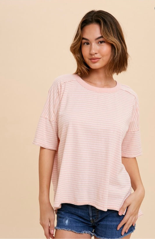 Poppy Basic Striped Tshirt