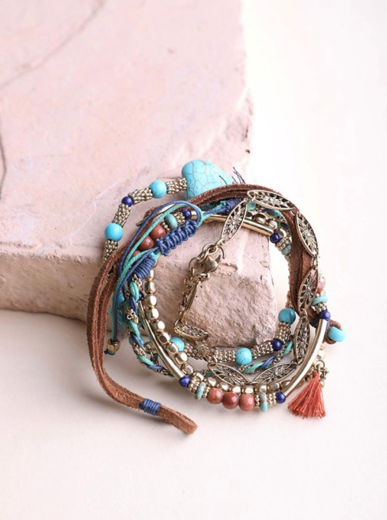 Turquoise Stackable Bracelets