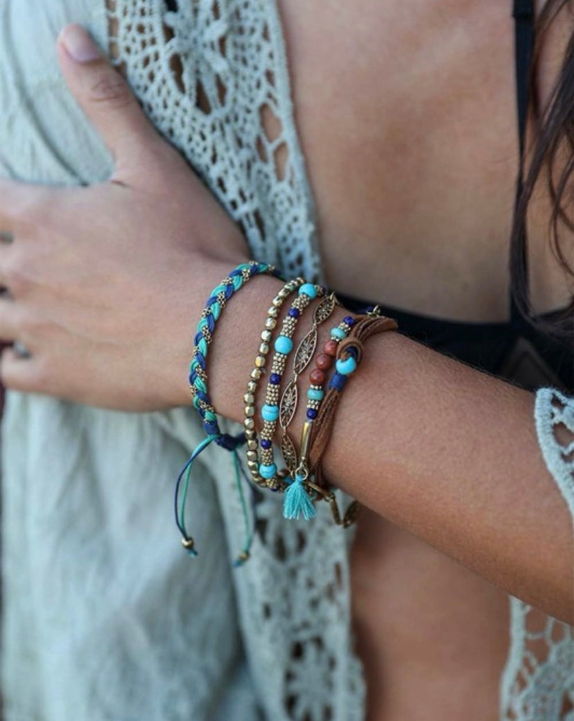 Turquoise Stackable Bracelets