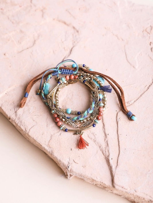 Turquoise Stackable Bracelets