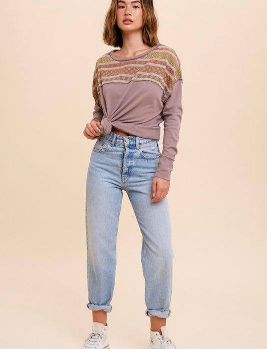 Becca Embroidered Knit Shirt