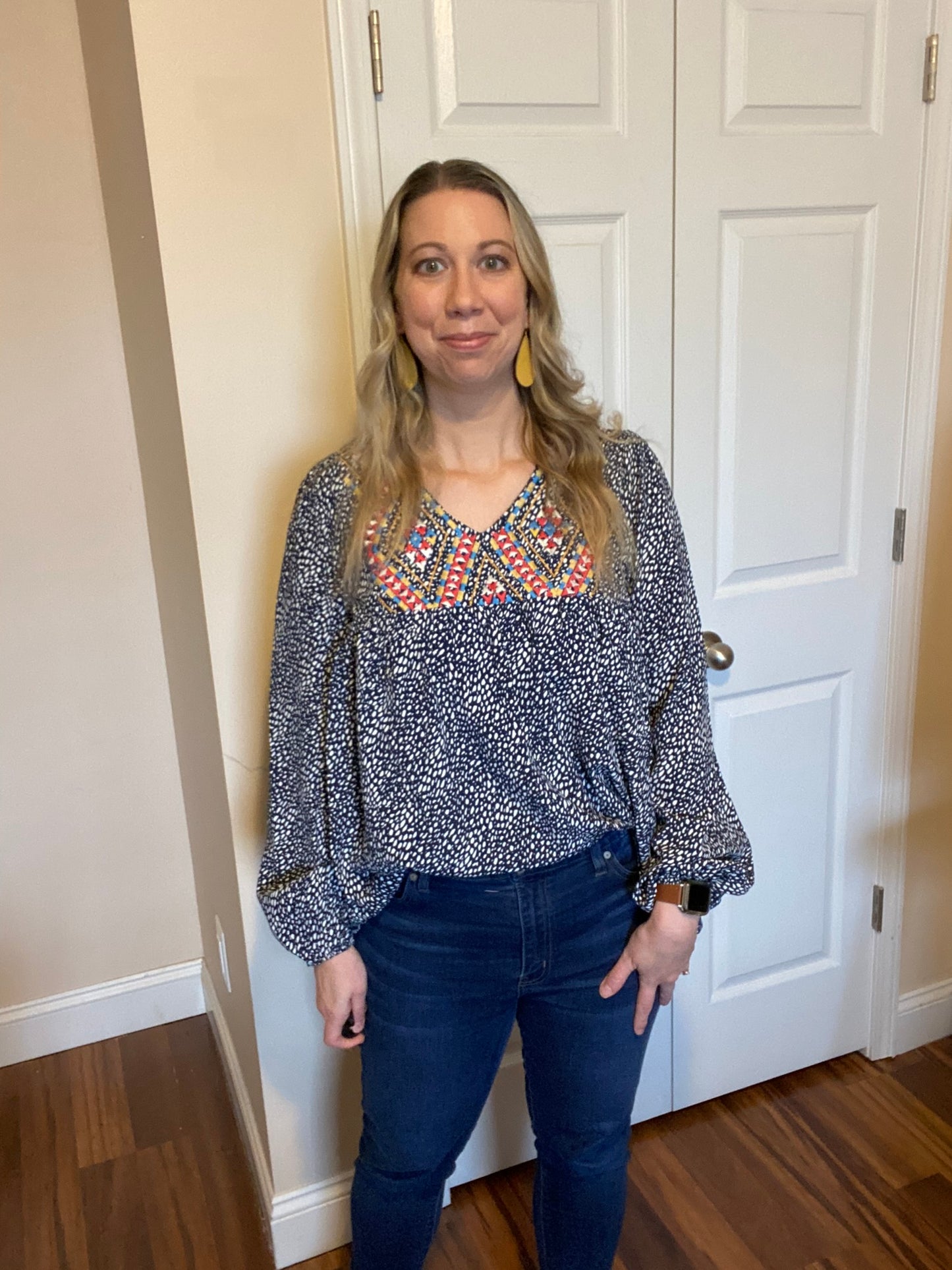 Brynn Embroidered Top